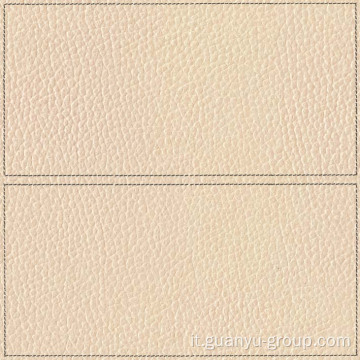 Pelle beige con cornice decorazione mattonelle rustiche